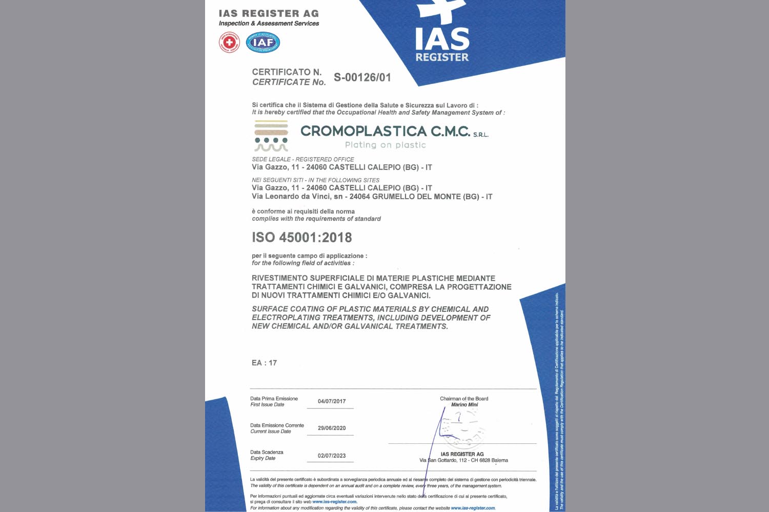 CROMOPLASTICA-CMC-SRL-REV-ISO-450012018-Sicurezza